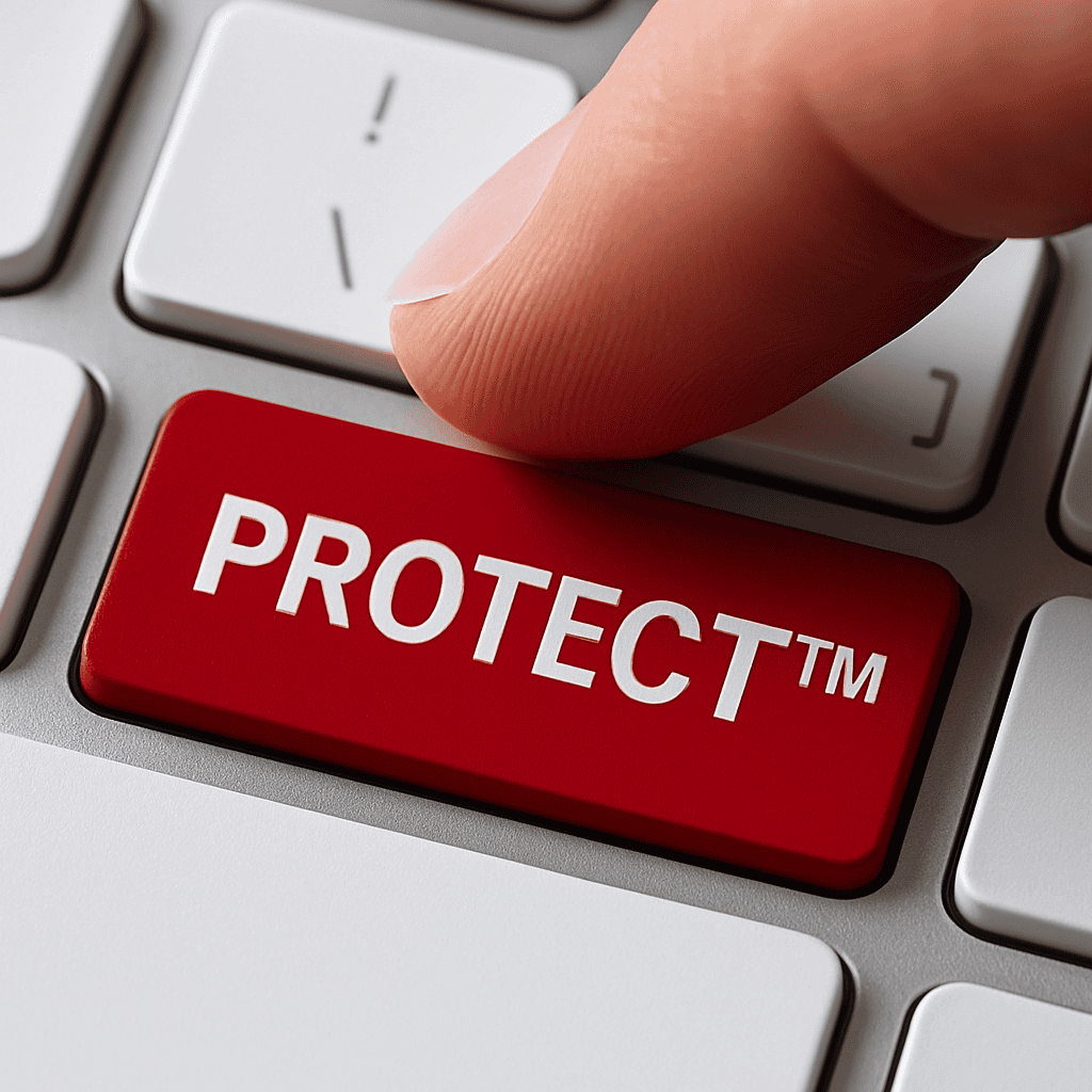 one click to protect your brand